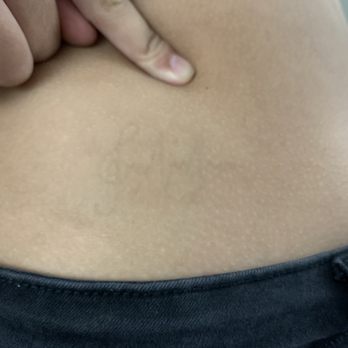 Galveston Henna - This is what happened after wash with soap and water - Henna Artists Near Me - Galveston, Texas