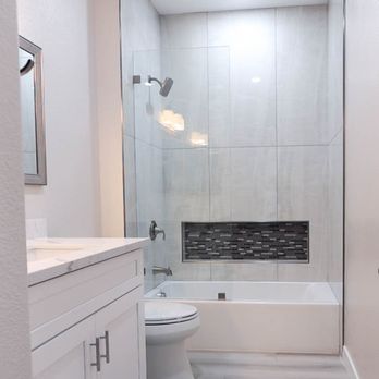 GreenSo Construction - Guest bath after - General Contractors Near Me - Las Vegas, Nevada GreenSo Construction - Guest bath after - General Contractors Near Me - Las Vegas, Nevada