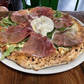 Centro Pizza - Prosciutto, arugula and buratta pizza - Pizza Near Me - Burlingame, California Centro Pizza - Prosciutto, arugula and buratta pizza - Pizza Near Me - Burlingame, California