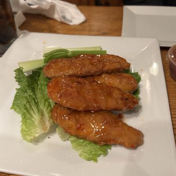 Duffy's Tavern - Crispy, light and delicious! I would totally order the Thai sweet chili chicken fingers again! - Irish Pub Near Me - West Haven, Connecticut