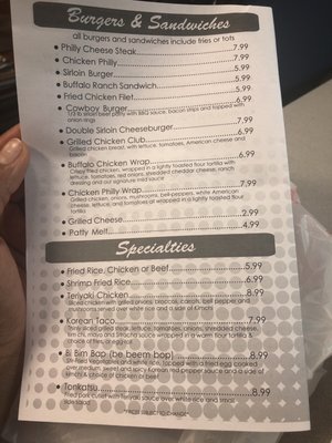 Menu photo 5 Chilos taqueria Atlanta, GA