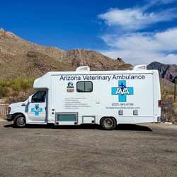 Arizona Veterinary Ambulance - Arizona Veterinary Ambulance, mobile vet clinic for Tucson and surrounding areas