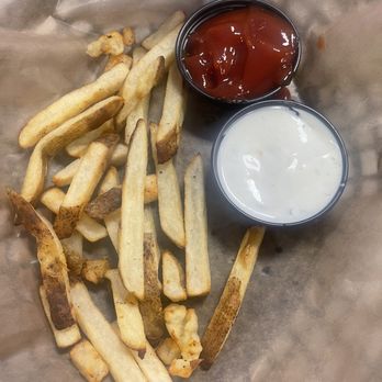 Chuck E. Cheese - 8oz of Fries for$4.50 (1 potato) - Pizza Near Me - Moreno Valley, California Chuck E. Cheese - 8oz of Fries for$4.50 (1 potato) - Pizza Near Me - Moreno Valley, California