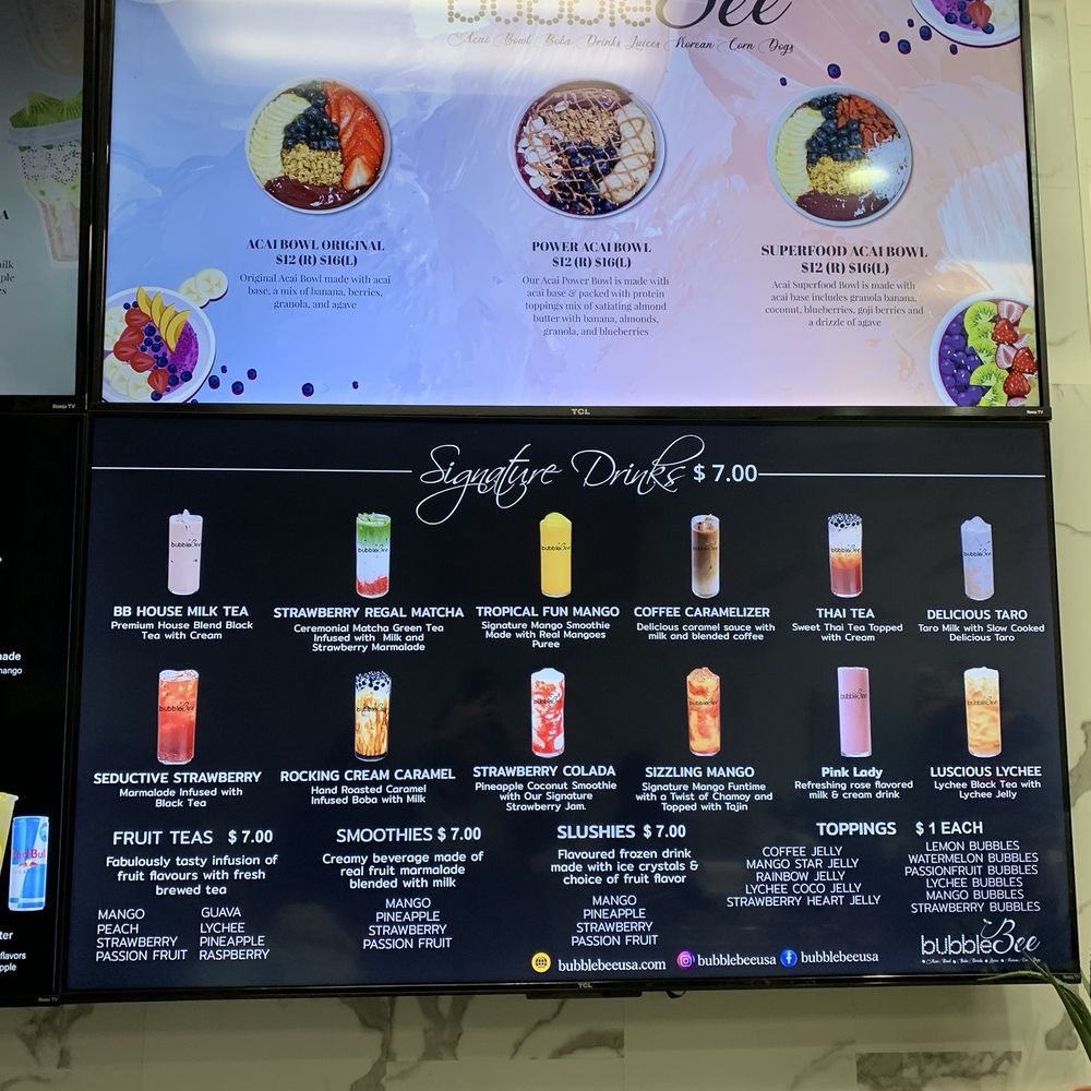 Bubble Bee Clovis - Menu - Juice Bars & Smoothies Near Me - Clovis, California Bubble Bee Clovis - Menu - Juice Bars & Smoothies Near Me - Clovis, California