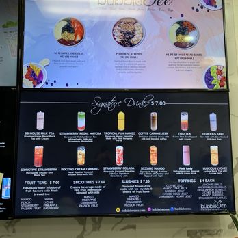 Bubble Bee - Menu - Juice Bars & Smoothies Near Me - Clovis, California