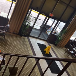 View of lobby from stairs