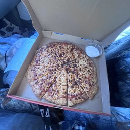 Large cheese pizza