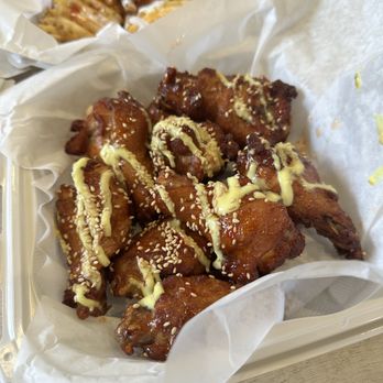 SeoulSpot Eatery - yuzu sweet chili wings - Asian Fusion Near Me - Tustin, California