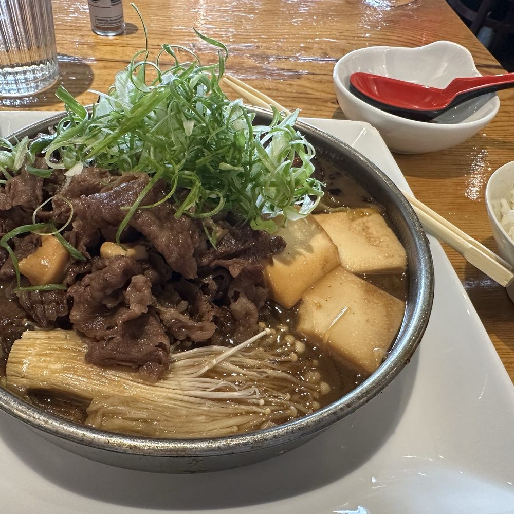 Miyabi Restaurant - Beef Sukiyaki! - Japanese Near Me - Tukwila, Washington