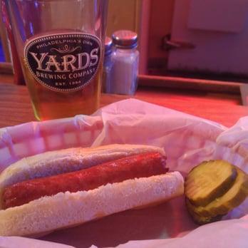 AJ's Tavern - a hot dog and a pickle - Bars Near Me - Pennsville, New Jersey