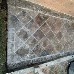 Classic Restoration and Floor Care - Backyard patio natural stone tile
