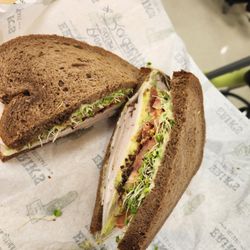 Erik's DeliCafe of Aptos - Turkey pesto- no onions and added bacon