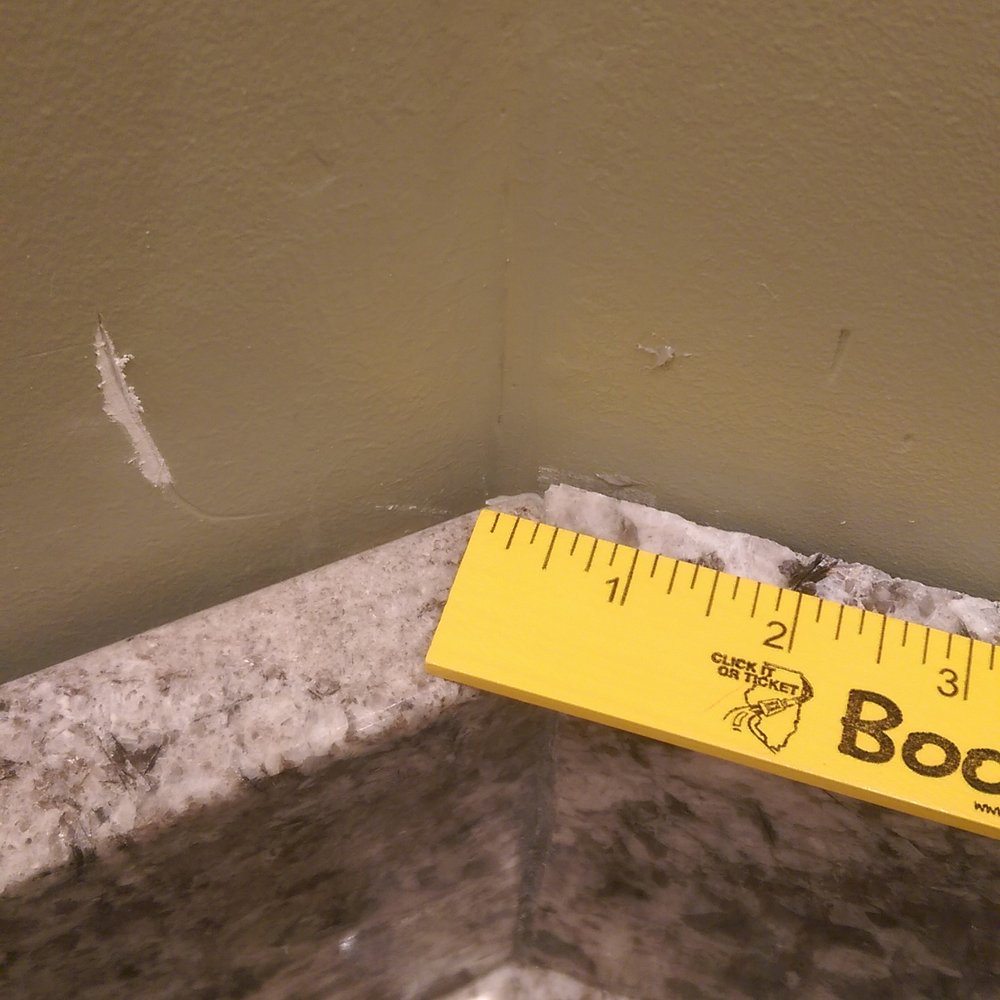 Hallmark Stone - Missed the correct length by about a half-inch. - Countertop Installation Near Me - Fenton, Missouri