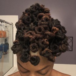 Styled locs