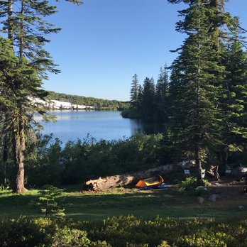 Lake Carr Campground - One of the first ones I passed... so envious of their site. Stunning view and a big green pasture, great for groups. - Campgrounds Near Me