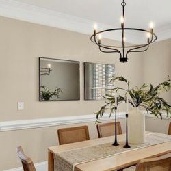 TNT Staging - Location of right mirror that was hung by tnt staging