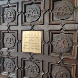 McDonald's Museum - Original Hamburger University door