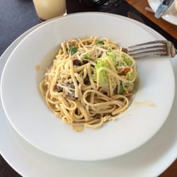 Secreto - Spaghetty lomo de res y crema