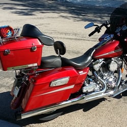 Star Wash - Right side of my 2005 Harley Road Glide.