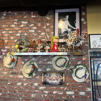 Tere's Mexican Grill - Some more religious photos, fake fruits, roosters, dolls, fedora hats, and the last supper. - Mexican Near Me - Los Angeles, California Tere's Mexican Grill - Some more religious photos, fake fruits, roosters, dolls, fedora hats, and the last supper. - Mexican Near Me - Los Angeles, California