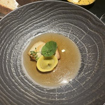 Madcap - Horse mackerel, artichoke tortellini, golden dashi - New American Near Me - San Anselmo, California