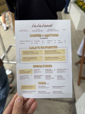 Menu photo 4 La La Land Newport Beach, CA