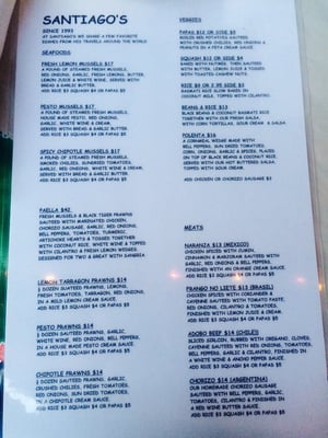 Menu photo 3 Santiago's Cafe Victoria, BC