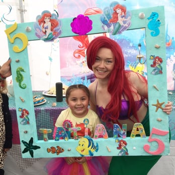 Fire Pixie Entertainment - Little mermaid with my birthday girl, Princess Tatiana. - Party Characters Near Me