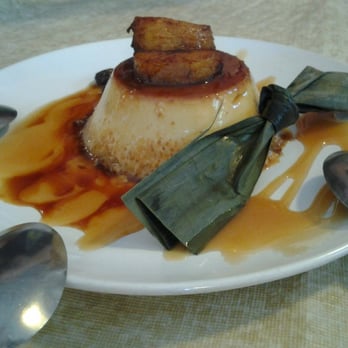 Casa Yari - Rum raisin and plantain flan. Mmmm! - Latin American Near Me - Chicago, Illinois Casa Yari - Rum raisin and plantain flan. Mmmm! - Latin American Near Me - Chicago, Illinois