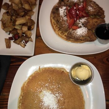 Urban American Kitchen - Breakfast potatoes and Chicken wings & Waffle - Breakfast & Brunch Near Me - Houston, Texas Urban American Kitchen - Breakfast potatoes and Chicken wings & Waffle - Breakfast & Brunch Near Me - Houston, Texas
