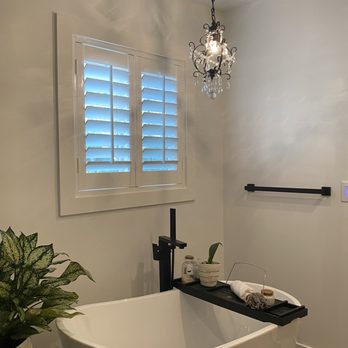 Sun Blinds - Master bath shutter - Shades & Blinds Near Me - Baldwin Park, California