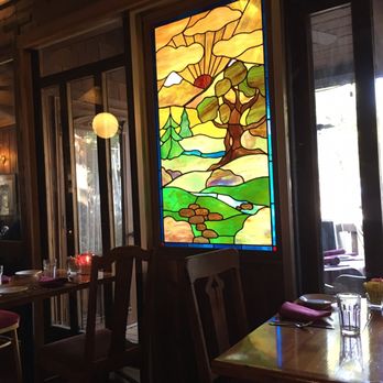 Restaurant Gastrognome - Gorgeous stained glass. - New American Near Me - Idyllwild, California Restaurant Gastrognome - Gorgeous stained glass. - New American Near Me - Idyllwild, California