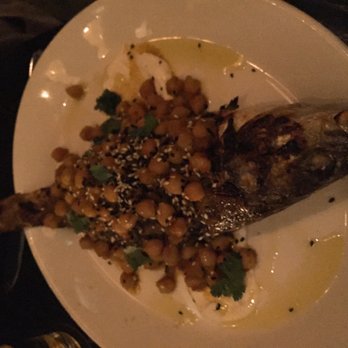 Row 34 - Seaport - Daily special - branzino - New American Near Me - Boston, Massachusetts