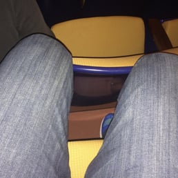 Knees in the next row. Knees in the next row.