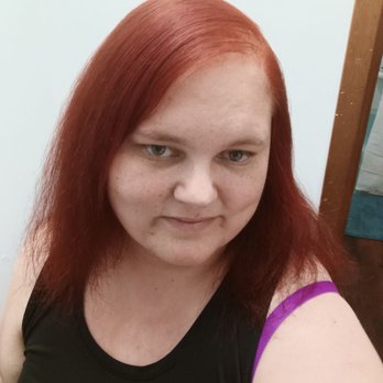 Chick-fil-A - The dark red I colored my hair to look nice for my first day of work. - Fast Food Near Me - Knoxville, Tennessee Chick-fil-A - The dark red I colored my hair to look nice for my first day of work. - Fast Food Near Me - Knoxville, Tennessee