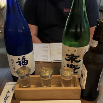 Oh Banzai - Sake trio - Japanese Near Me - Gardena, California Oh Banzai - Sake trio - Japanese Near Me - Gardena, California