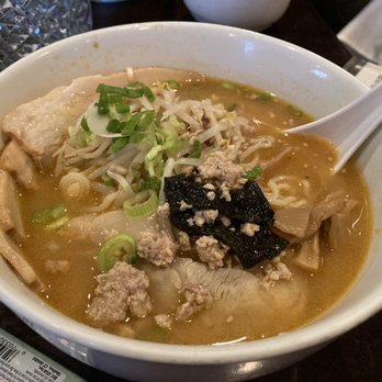 Chaplin's - Miso ramen with extra pork belly. To die for. - Cocktail Bars Near Me - Washington, DC, District of Columbia