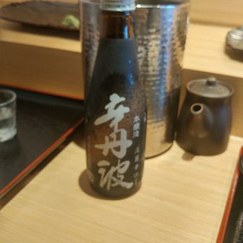 Sushi Shunka - Karatamba sake dry, sweet, and pairs well with sushi - Sushi Bars Near Me - Costa Mesa, California Sushi Shunka - Karatamba sake dry, sweet, and pairs well with sushi - Sushi Bars Near Me - Costa Mesa, California