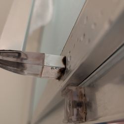 Resort Realty - Mold on towel bar