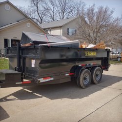 Apex Junk Removal - She's all loaded up ready for the dump.