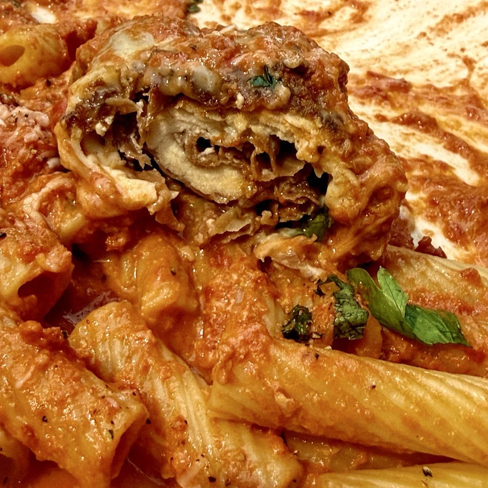 Anthony's Cheesecake - Prochute & Mozz stuffed Chkn Penne Vodka THE BEST sauce you will find! - American Near Me - Bloomfield, New Jersey Anthony's Cheesecake - Prochute & Mozz stuffed Chkn Penne Vodka THE BEST sauce you will find! - American Near Me - Bloomfield, New Jersey