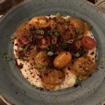 Tavern & Table - Shri pan grits...the only photo I got before digging in - New American Near Me - Mt. Pleasant, South Carolina Tavern & Table - Shri pan grits...the only photo I got before digging in - New American Near Me - Mt. Pleasant, South Carolina