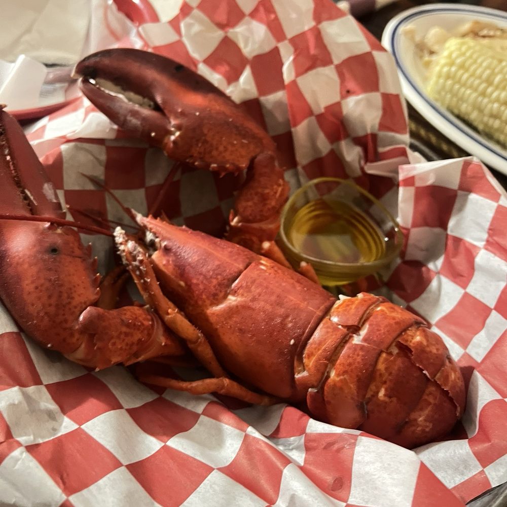 Steamed lobster Steamed lobster
