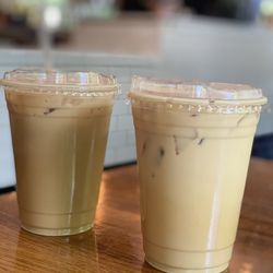 Good Neighbors Meeting House - Iced lavender lattes