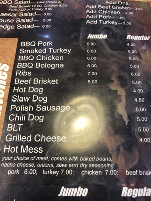 Menu photo 1 Smokin' Hot BBQ Milan, TN Menu photo 1 Smokin' Hot BBQ Milan, TN