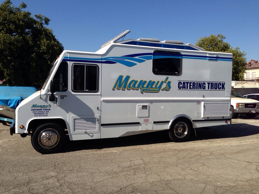 Manny's Catering Truck Logo
