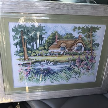 Heritage Art Galleries - My mom's first completed needlepoint from more than 20 years ago with custom framing done by Heritage Art Galleries. - Framing Near Me - Fort Lauderdale, Florida Heritage Art Galleries - My mom's first completed needlepoint from more than 20 years ago with custom framing done by Heritage Art Galleries. - Framing Near Me - Fort Lauderdale, Florida