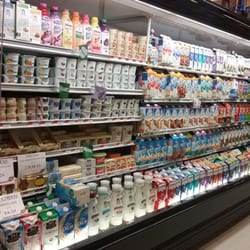 Great dairy section! They have a whole portion dedicated to non-GMO, organic and gluten-free options.