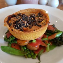 Notcutts - Vegan and gluten free sweet potato walnut tart! So good!