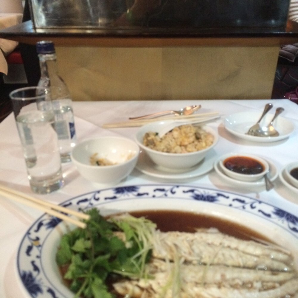 Zen Oriental Restaurant - Whole steamed Snapper with herbs, de- boned table side. - Chinese Near Me - Hounslow, XGL